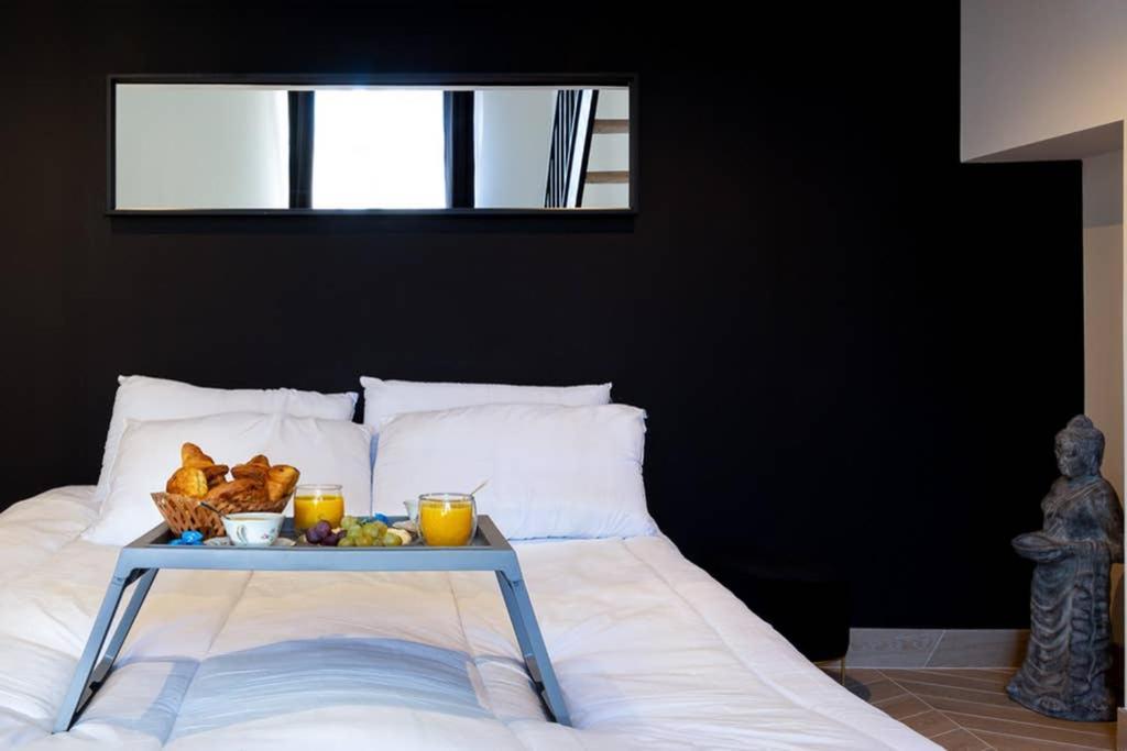 קאן Penthouse Loft 5Min Palais Des Festivals And Beach Terrace View On Castle מראה חיצוני תמונה