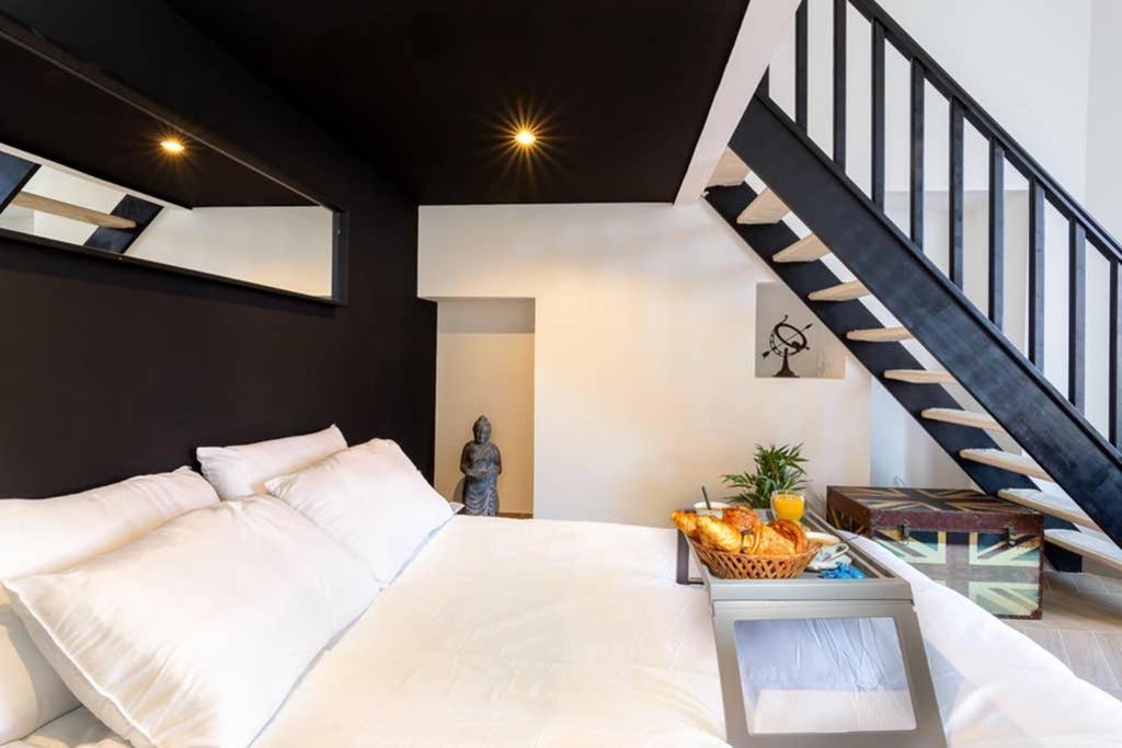 קאן Penthouse Loft 5Min Palais Des Festivals And Beach Terrace View On Castle מראה חיצוני תמונה
